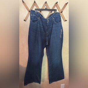 Maurices Dark Blue Flare Jeans